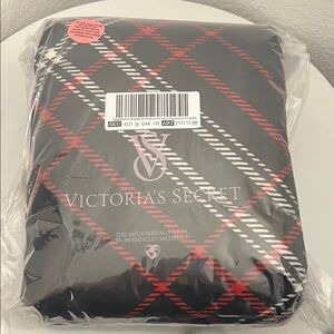 Victoria's Secret Tartan Blanket in Red and Black